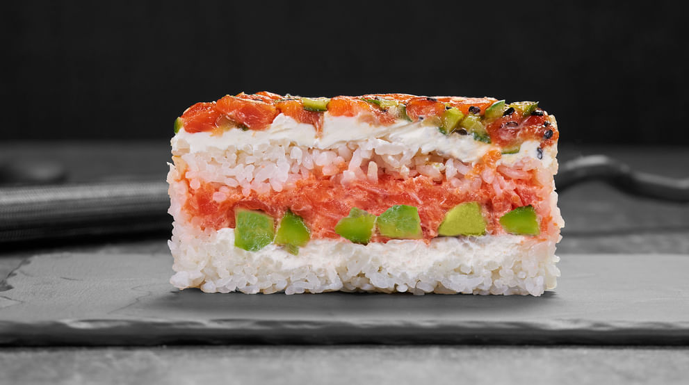 Блюдо Бенто Филадельфия меню Суши Мастер Бенто Филадельфия меню Суши Мастер