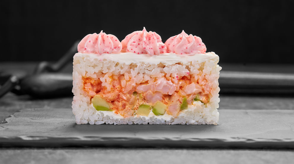 Блюдо Бенто Шримп меню Суши Мастер Бенто Шримп меню Суши Мастер