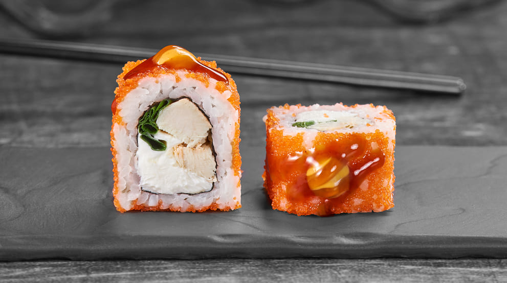 Блюдо Острый с курицей меню Суши Мастер Острый с курицей меню Суши Мастер