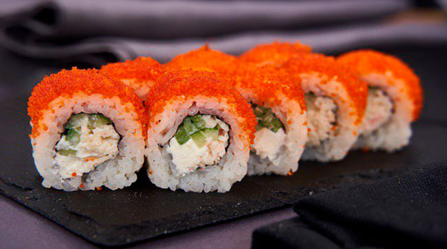 Блюдо Калифорния лайт краб-микс меню Суши Мастер Калифорния лайт краб-микс меню Суши Мастер