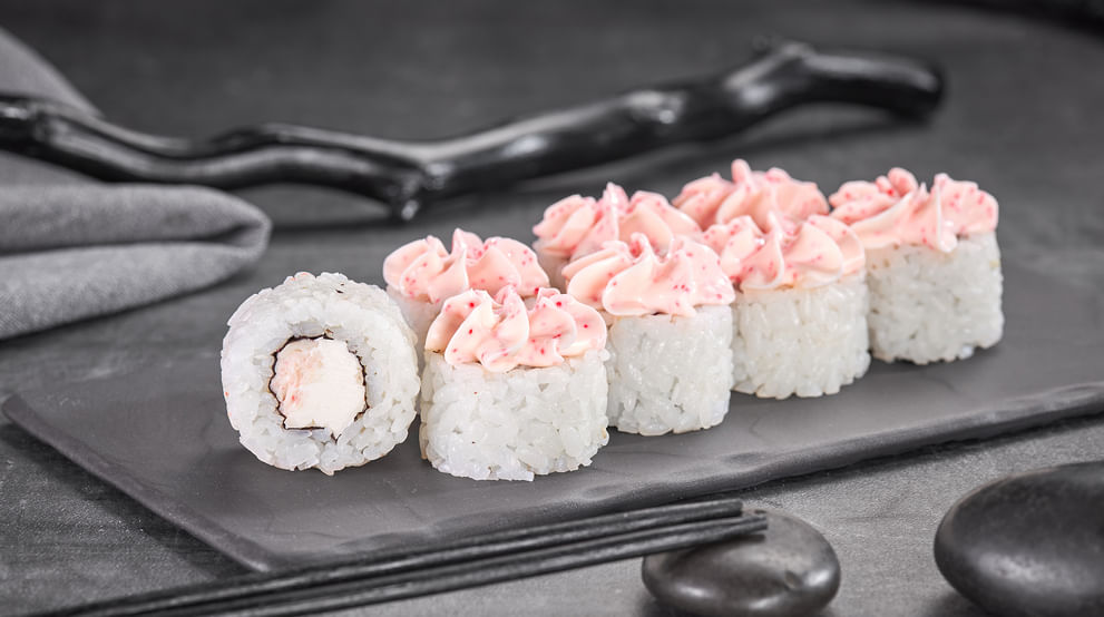 Блюдо Лава с крабом меню Суши Мастер Лава с крабом меню Суши Мастер