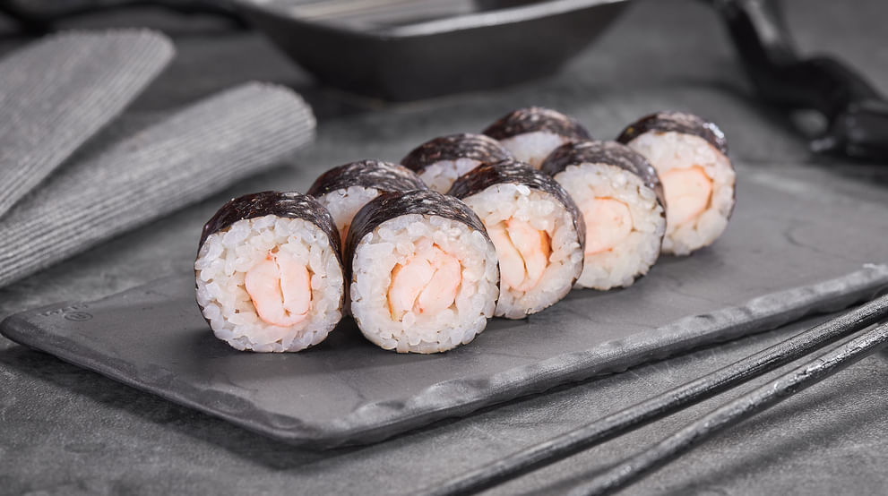 Блюдо Мини ролл с креветкой меню Суши Мастер Мини ролл с креветкой меню Суши Мастер