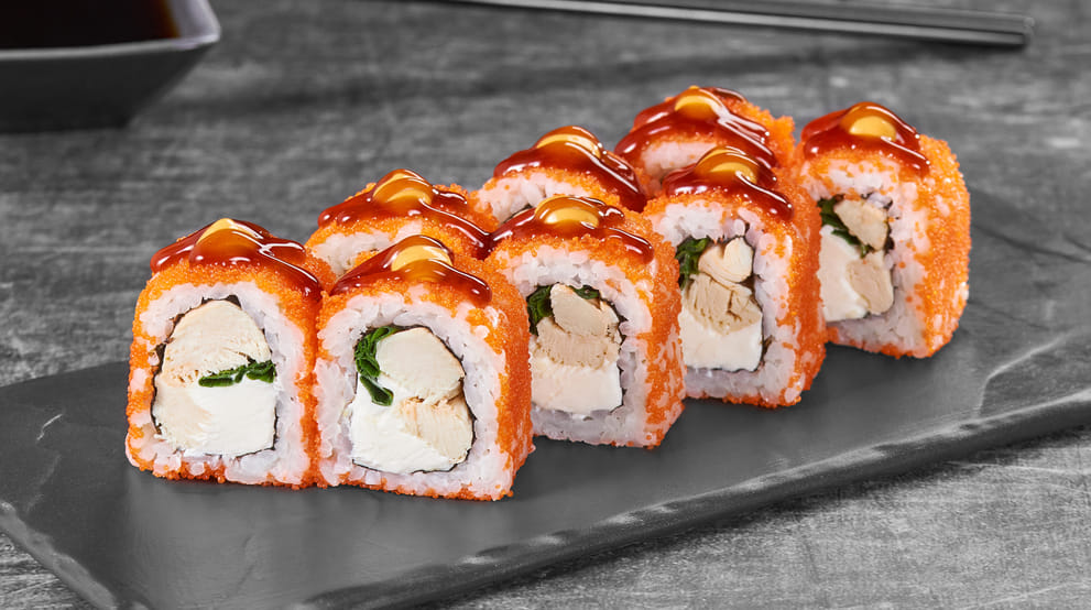 Блюдо Острый с курицей меню Суши Мастер Острый с курицей меню Суши Мастер
