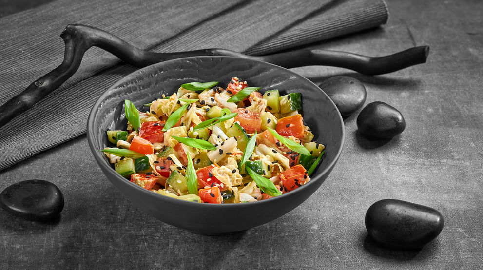 Блюдо Салат Овощи микс меню Суши Мастер Салат Овощи микс меню Суши Мастер