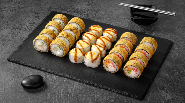 Блюдо Сет Сенсей меню Суши Мастер Сет Сенсей меню Суши Мастер