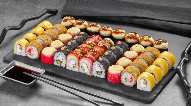 Блюдо Сет Жракула меню Суши Мастер Сет Жракула меню Суши Мастер