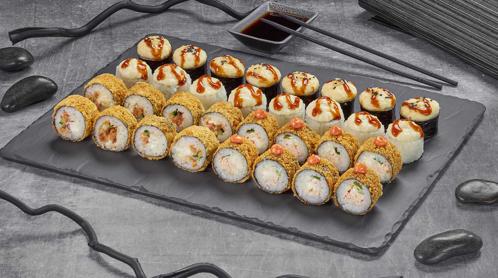 Блюдо Тёплый сет меню Суши Мастер Тёплый сет меню Суши Мастер