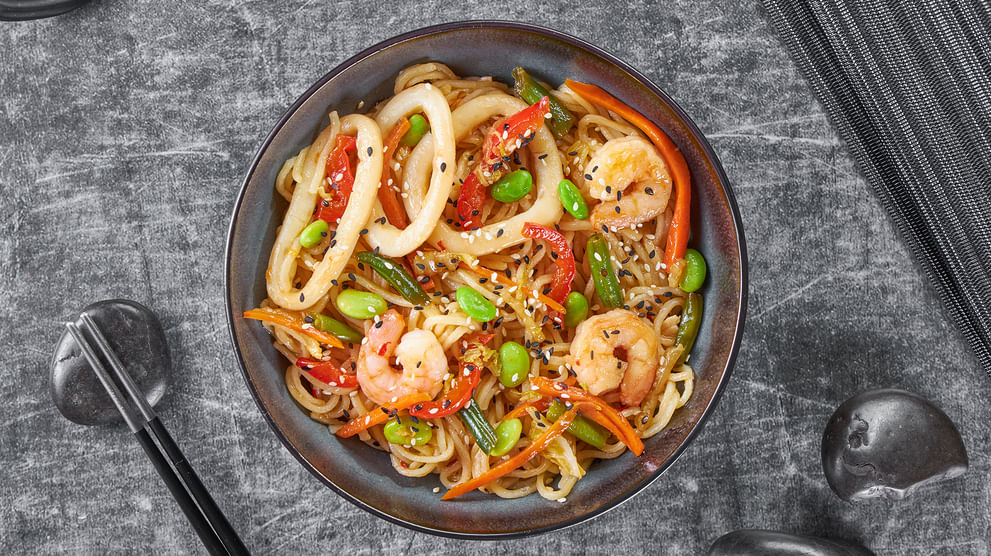 Блюдо Вок Гавайский микс меню Суши Мастер Вок Гавайский микс меню Суши Мастер